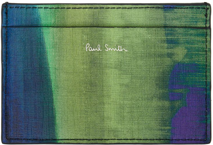 Multicolor Printed Card Holder - Paul Smith - Modalova