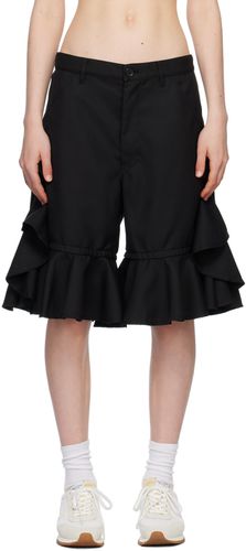 Black Ruffle Shorts - Comme des Garçons Shirt - Modalova