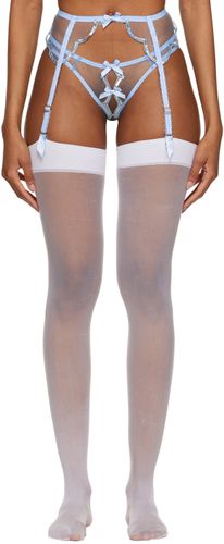 Blue Lorna Party Garter Belt - Agent Provocateur - Modalova