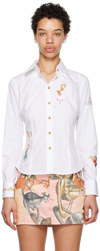 White Embroidered Shirt - Vivienne Westwood - Modalova