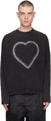 Heart Choker Long Sleeve T-Shirt - We11done - Modalova