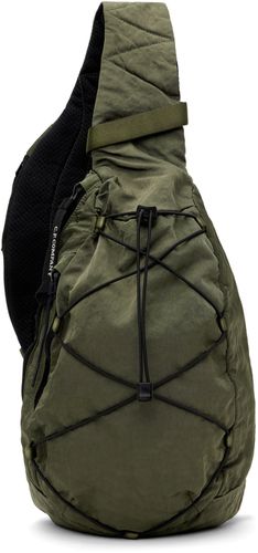 Khaki Nylon B Crossbody Backpack - C.P. Company - Modalova