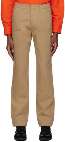 Gabriela Hearst Tan Finley Trousers - Gabriela Hearst - Modalova