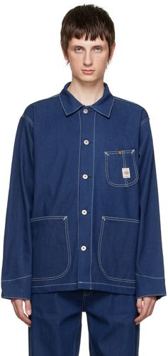 Nudie Jeans Blue Howie Chore Jacket - Nudie Jeans - Modalova