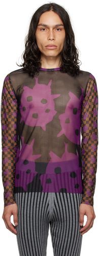 SSENSE Exclusive Purple & Long Sleeve T-Shirt - ANDREJ GRONAU - Modalova