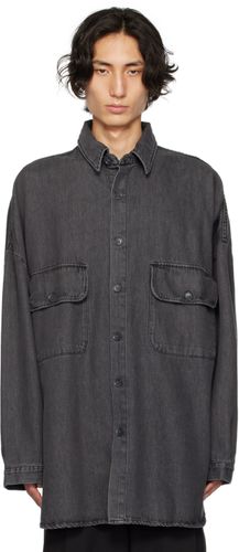 Gray Dallas Denim Shirt - The Frankie Shop - Modalova