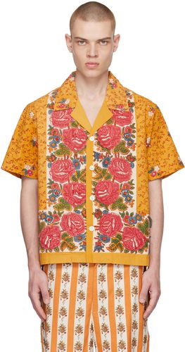 Bode Yellow Blooming Border Shirt - Bode - Modalova