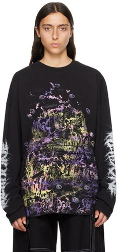 Printed Long Sleeve T-Shirt - We11done - Modalova