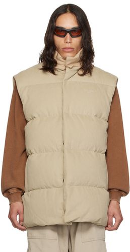 We11done Beige Quilted Down Vest - We11done - Modalova