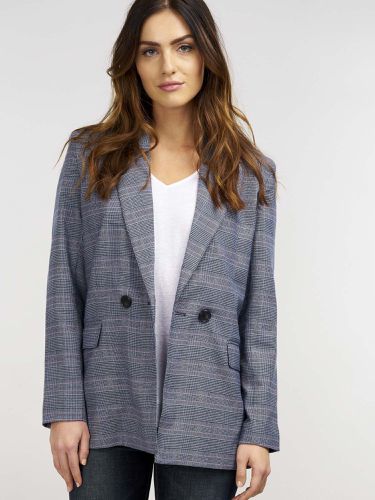 Oversized check blazer - REPEAT cashmere - Modalova