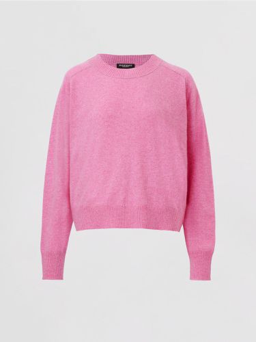 Cropped organic cashmere raglan sweater - REPEAT cashmere - Modalova