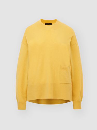 Fine knit sweater with front pocket - REPEAT cashmere - Modalova