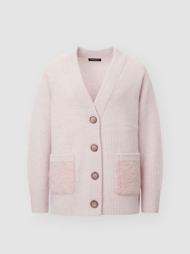 Lambswool cardigan with patch pockets - REPEAT cashmere - Modalova