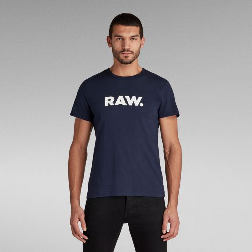 Holorn R T-Shirt - Dark blue - Men - G-Star RAW - Modalova