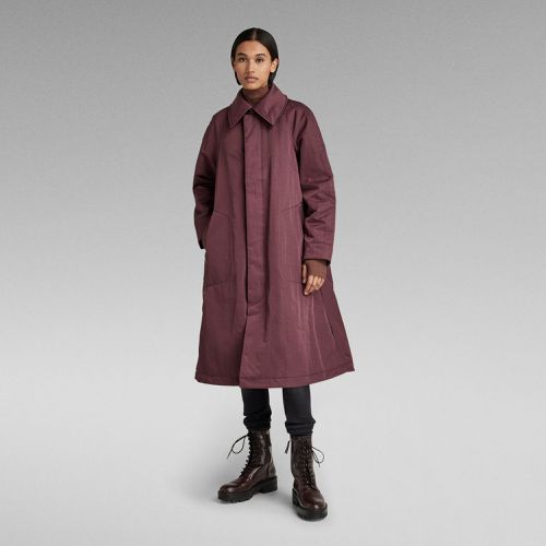 Padded Wide Trench - Purple - Women - G-Star RAW - Modalova