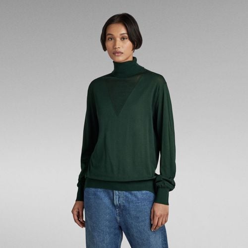 Jersey Core Roll Neck Knitted - Mujer - G-Star RAW - Modalova