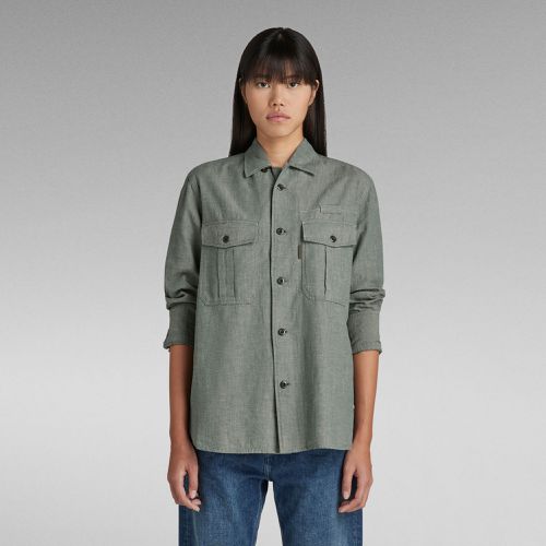 Camisa Officer Boyfriend - Mujer - G-Star RAW - Modalova