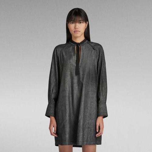 V-Neck Tunic Dress - Black - Women - G-Star RAW - Modalova