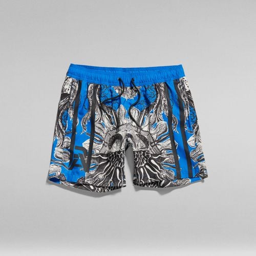 Dirik Jellyfish Allover Swim Shorts - Men - G-Star RAW - Modalova