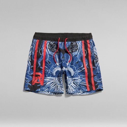 Dirik Jellyfish Allover Swim Shorts - Men - G-Star RAW - Modalova