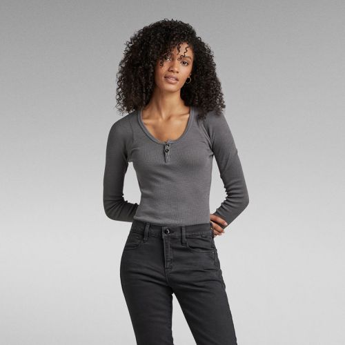 Top Henley Ultra Slim Body - Mujer - G-Star RAW - Modalova