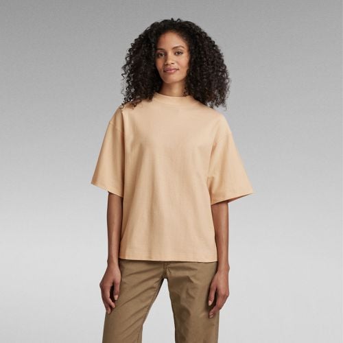 Mock Neck Loose Top - Beige - Women - G-Star RAW - Modalova