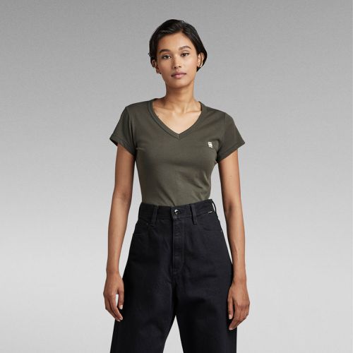 Eyben Slim V-Neck Top - Women - G-Star RAW - Modalova