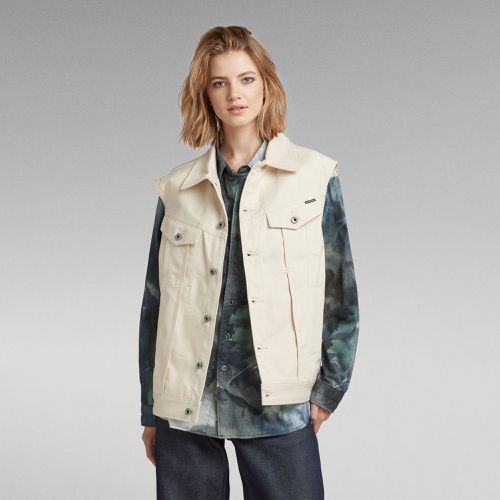 Oversized Denim Vest Evergreen - Women - G-Star RAW - Modalova