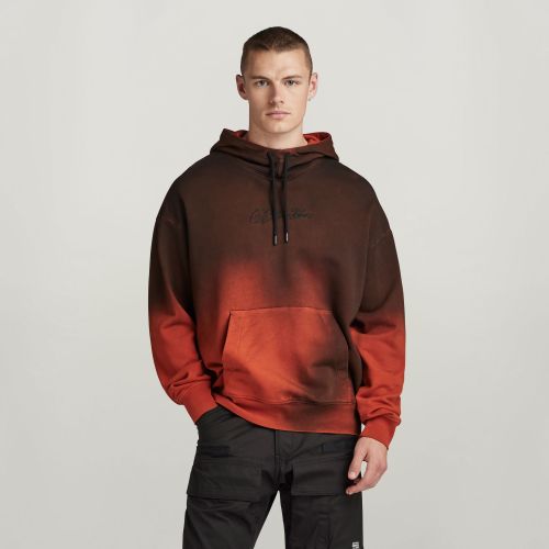 Hand Sprayed Hooded Loose Sweater - Men - G-Star RAW - Modalova