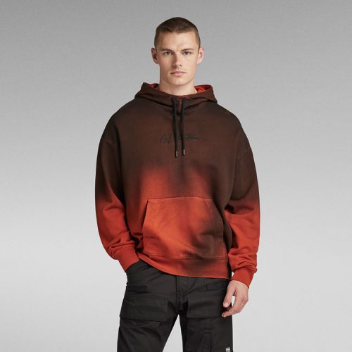 Hand Sprayed Hooded Loose Sweater - Men - G-Star RAW - Modalova