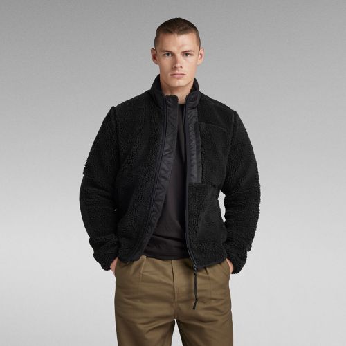 Fleece Jacket - Black - Men - G-Star RAW - Modalova