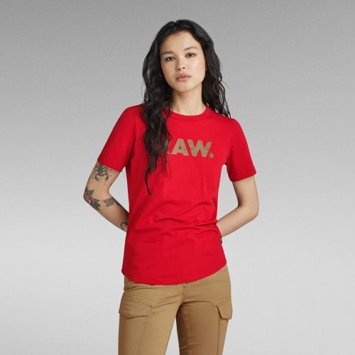 RAW. Slim Top - Red - Women - G-Star RAW - Modalova