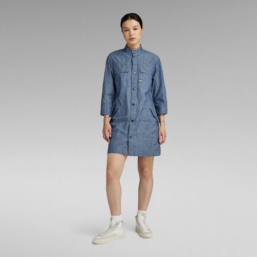 Shirt Dress - Dark blue - Women - G-Star RAW - Modalova