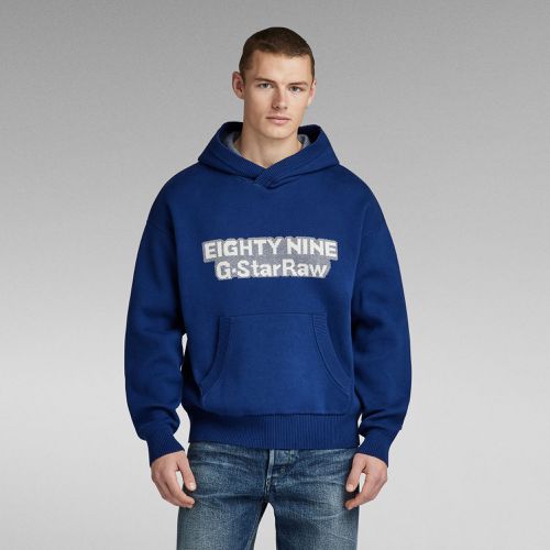 Graphic Loose Knitted Hoodie - Men - G-Star RAW - Modalova