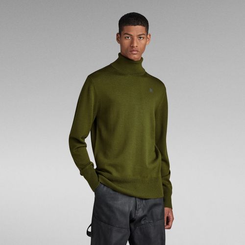 Premium Core Turtle Knitted Sweater - Men - G-Star RAW - Modalova