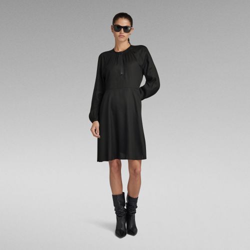 Short Flared Dress - Black - Women - G-Star RAW - Modalova