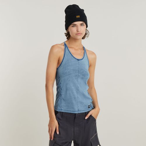 Gathered Indigo Slim Tank Top - Women - G-Star RAW - Modalova