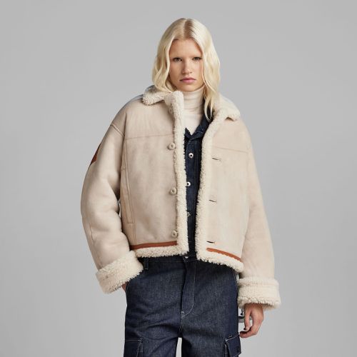 Chaqueta E Short Shearling - - Mujer - G-Star RAW - Modalova