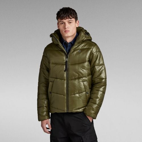 Padded Hooded Puffer - Green - Men - G-Star RAW - Modalova