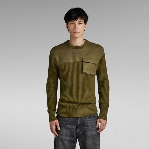 Army Knitted Sweater - Green - Men - G-Star RAW - Modalova