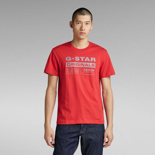 Camiseta Reflective Originals Graphic - - Hombre - G-Star RAW - Modalova
