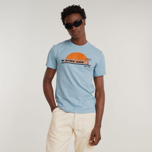 Camiseta Sunrise Slim - - Hombre - G-Star RAW - Modalova