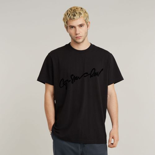 Flock G-Script Loose T-Shirt - Men - G-Star RAW - Modalova