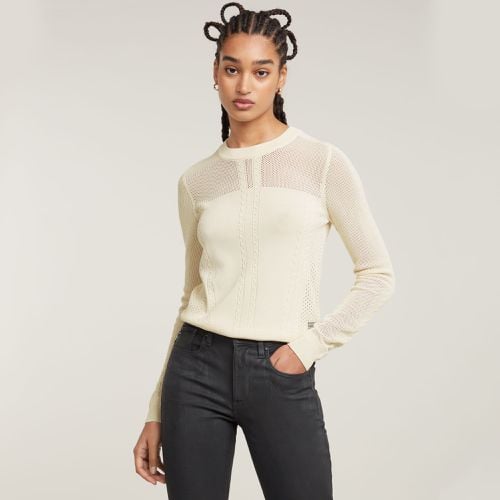 Pointelle Knitted Sweater - Women - G-Star RAW - Modalova