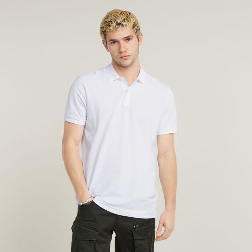 Dunda Slim Polo - White - Men - G-Star RAW - Modalova