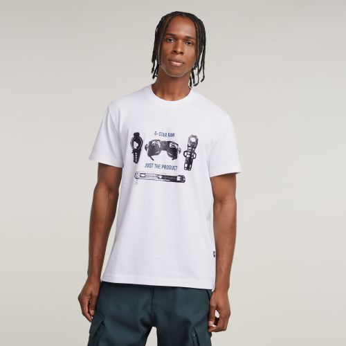 Objects T-Shirt - White - Men - G-Star RAW - Modalova