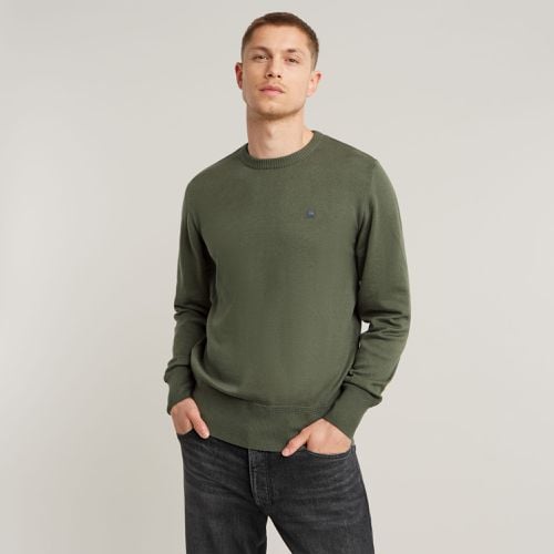 Core Knitted Sweater - Green - Men - G-Star RAW - Modalova