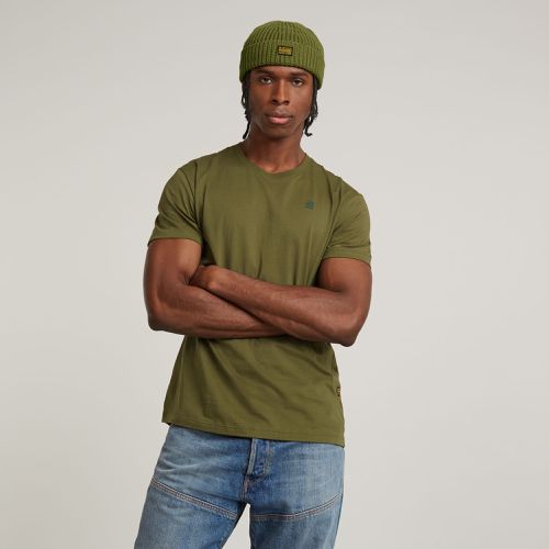 Camiseta Base-S - Verde - Hombre - G-Star RAW - Modalova