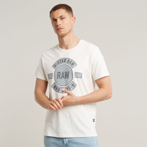 Badge Artwork T-Shirt - White - Men - G-Star RAW - Modalova