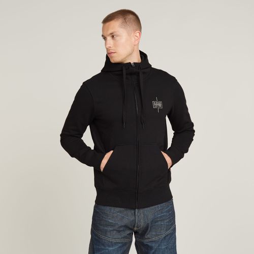 Chaqueta Logo Hooded Zip Thru - Hombre - G-Star RAW - Modalova